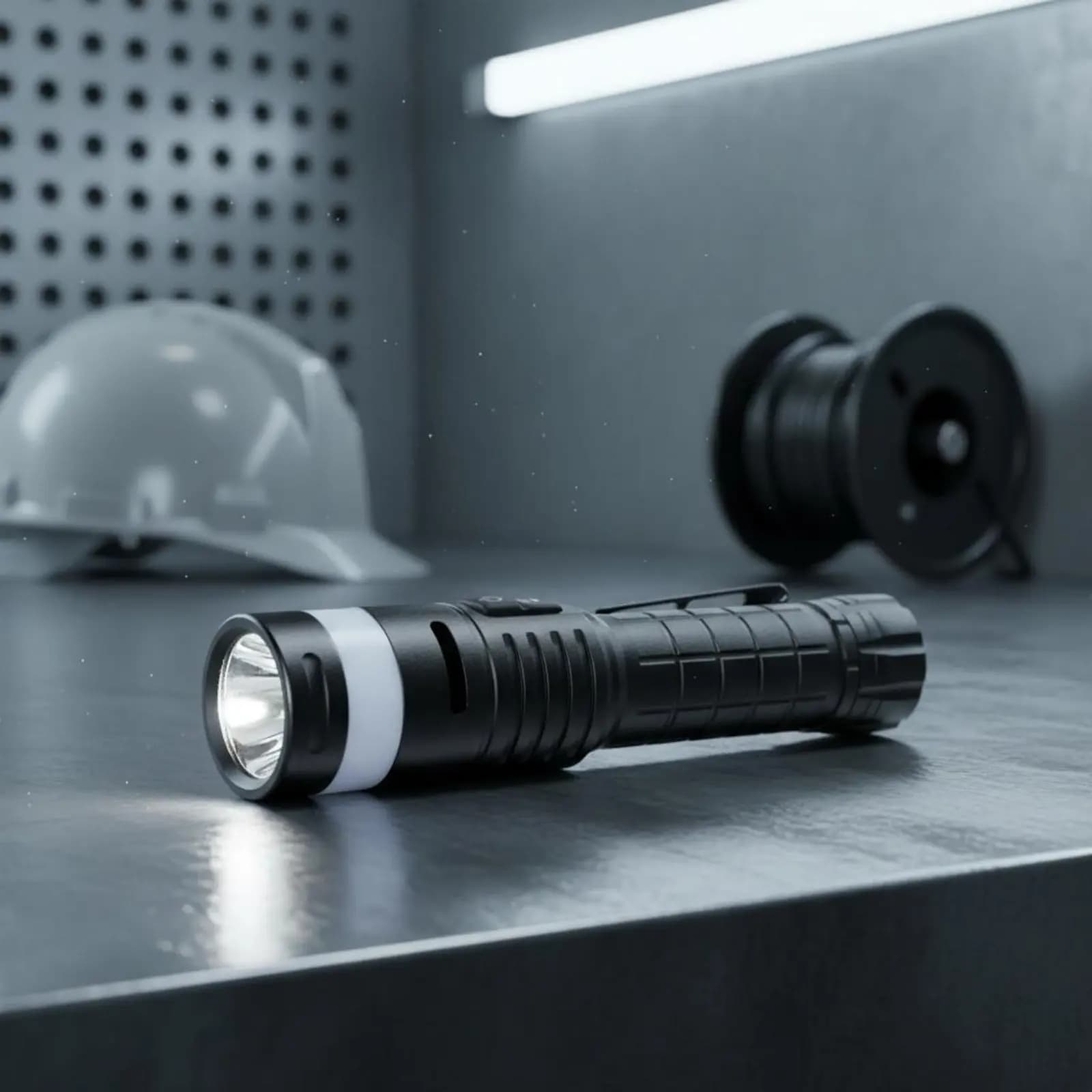 Torcia multifunzione Torcia portatile a LED in alluminio resistente alle esplosioni