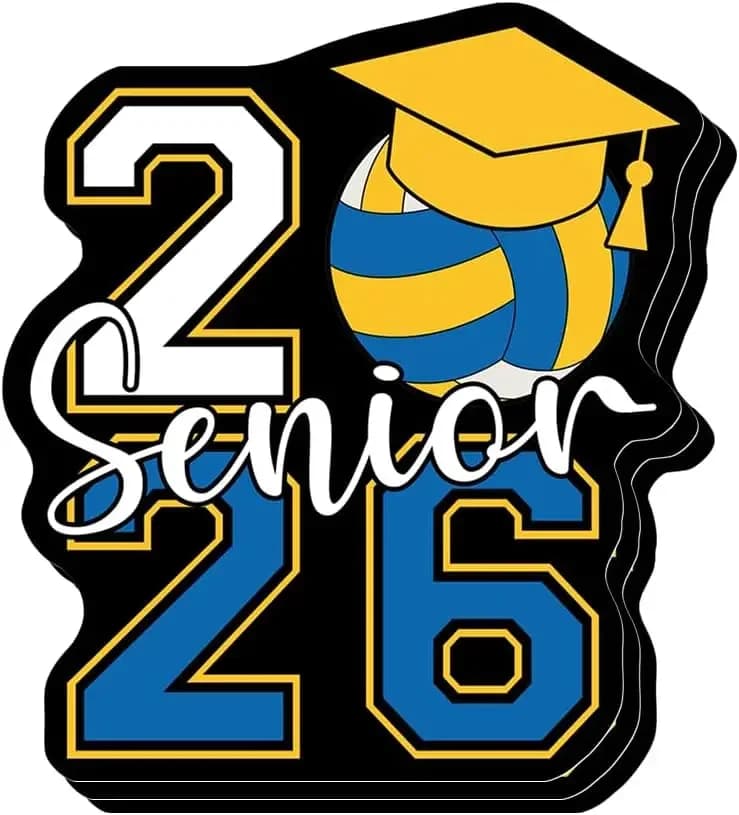 3 Stickers in Vinile for Laurea 2026, Cappello di Laurea, Classe 2026, Waterproof for Laptop, Cars, Decorations