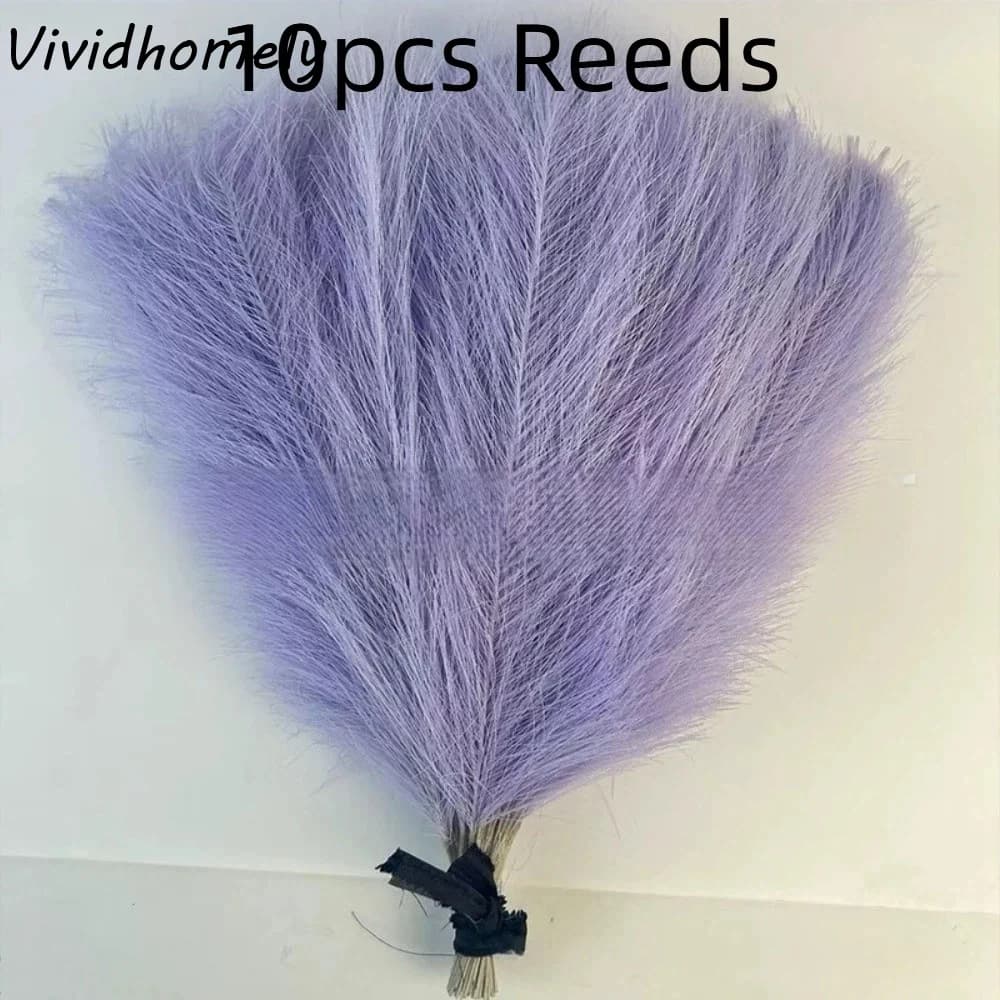 Landscaping Artificial Pampas Grass DIY Maidenhair Grass Festival Decoration Colorful Reed Plant Wedding
