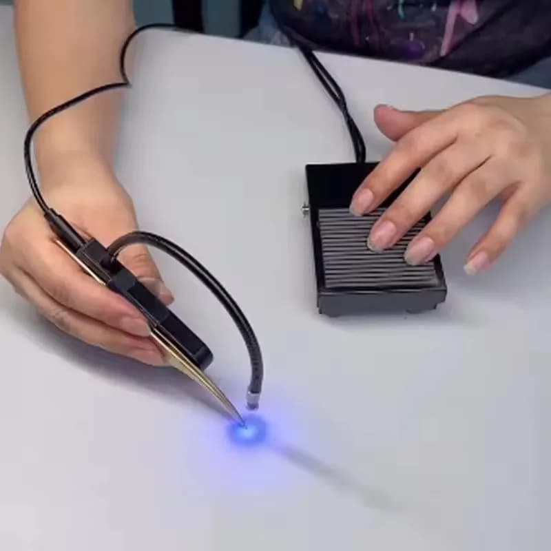 Adatto a tutte le pinzette lampada per innesto ciglia innesto bellezza manicure colla UV lampada a polimerizzazione rapida 1/2 bottiglia di colla