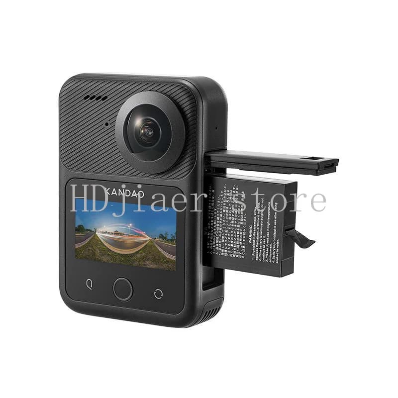 KanDao QooCam 3 Ultra 360 Action camer, telecamera sportiva impermeabile 8K con doppi sensori da 1/1,7", foto da 96 MP, HDR, apertura rapida F1.6,