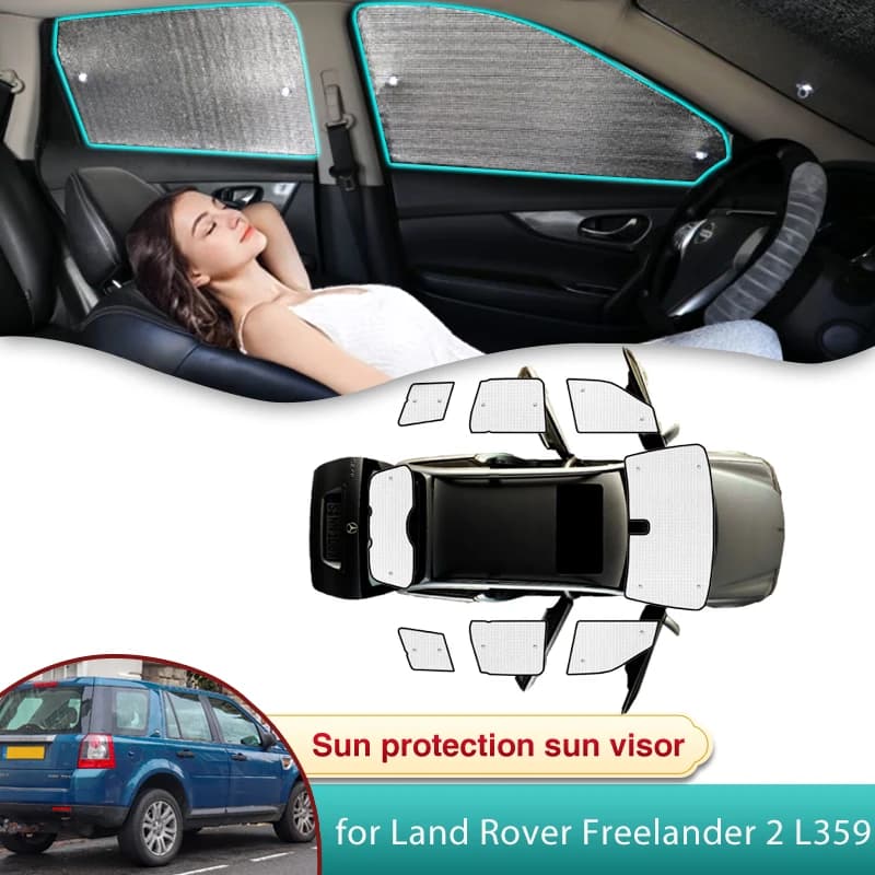 Auto Parasole per Land Rover Freelander 2 L359 Land Rover LR2 2007 ~ 2015 Auto Parasole Parabrezza Privacy Ombreggiatura Finestra Anti-UV