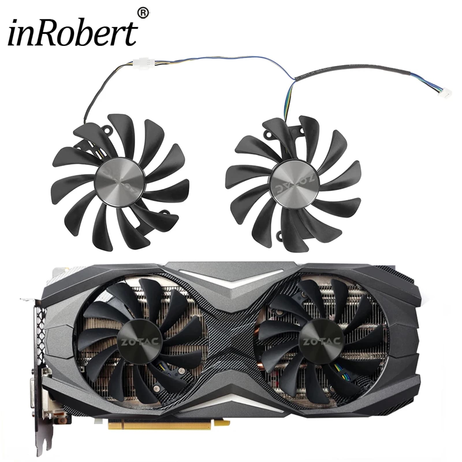 Nuova ventola di raffreddamento 95MM GFM10012H12SPA GAA8S2U Sostituisci per ZOTAC GTX 1070 1080 AMP ED 8GB GTX1080 Ventole di raffreddamento della scheda video grafica