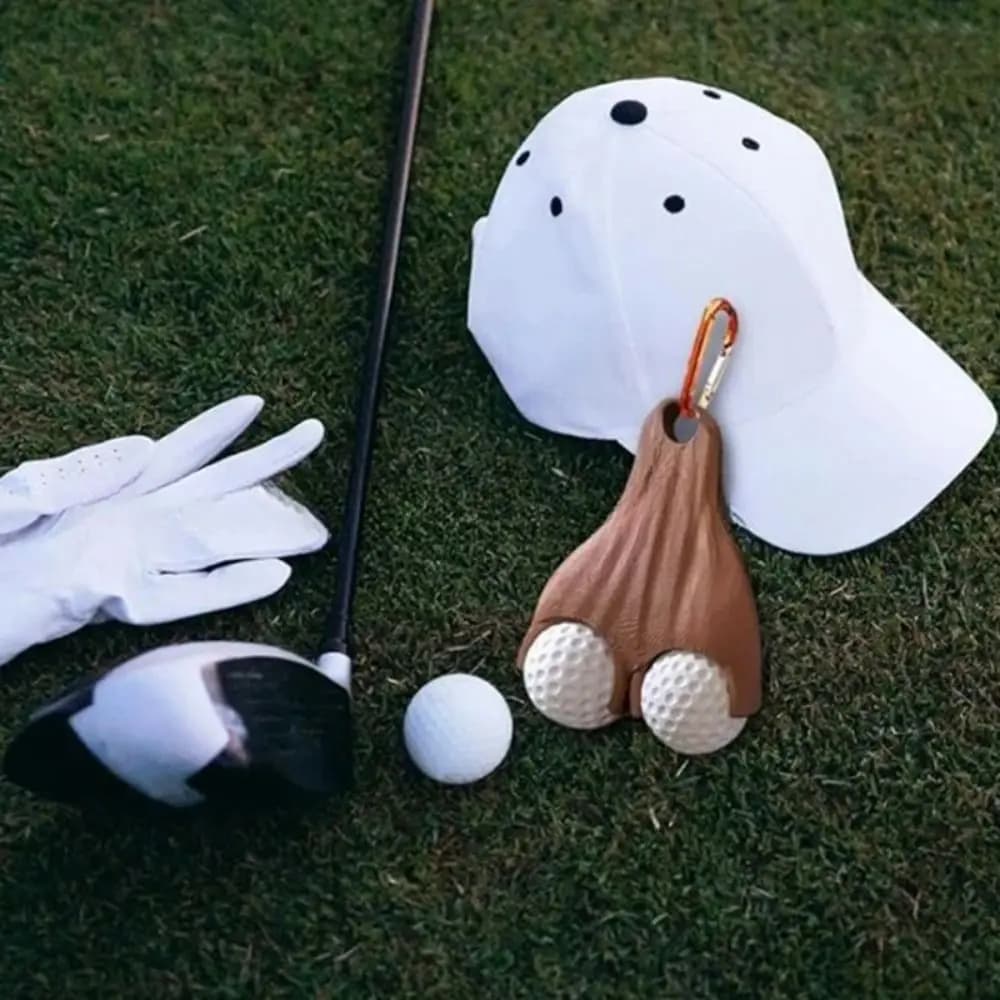 Custodia Protettiva Porta Palline da Golf - Ottimi Accessori da Golf, Divertente Porta Palline Sportivo, Borsa Portatile per Palline da Golf