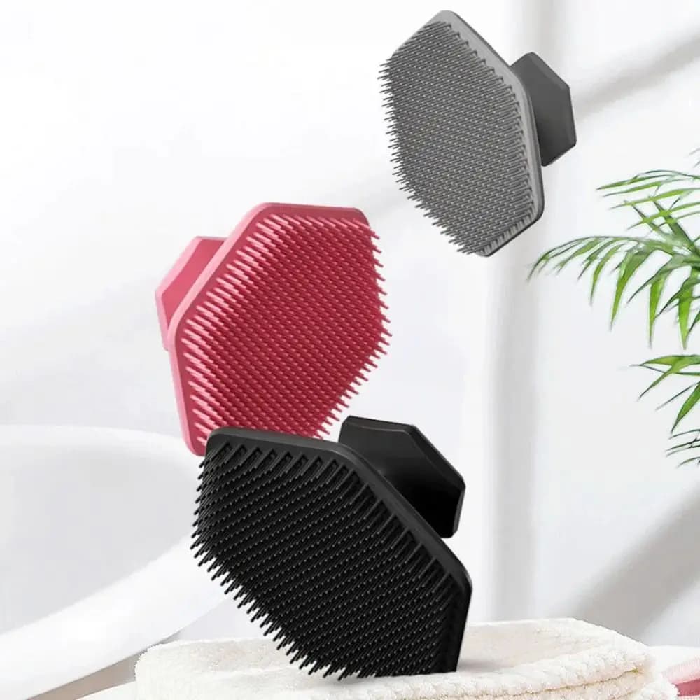 Spazzola per la pulizia del viso Alwafore, mini spazzola in silicone per la pulizia profonda del viso, massaggio e rasatura, detergente viso per uomo