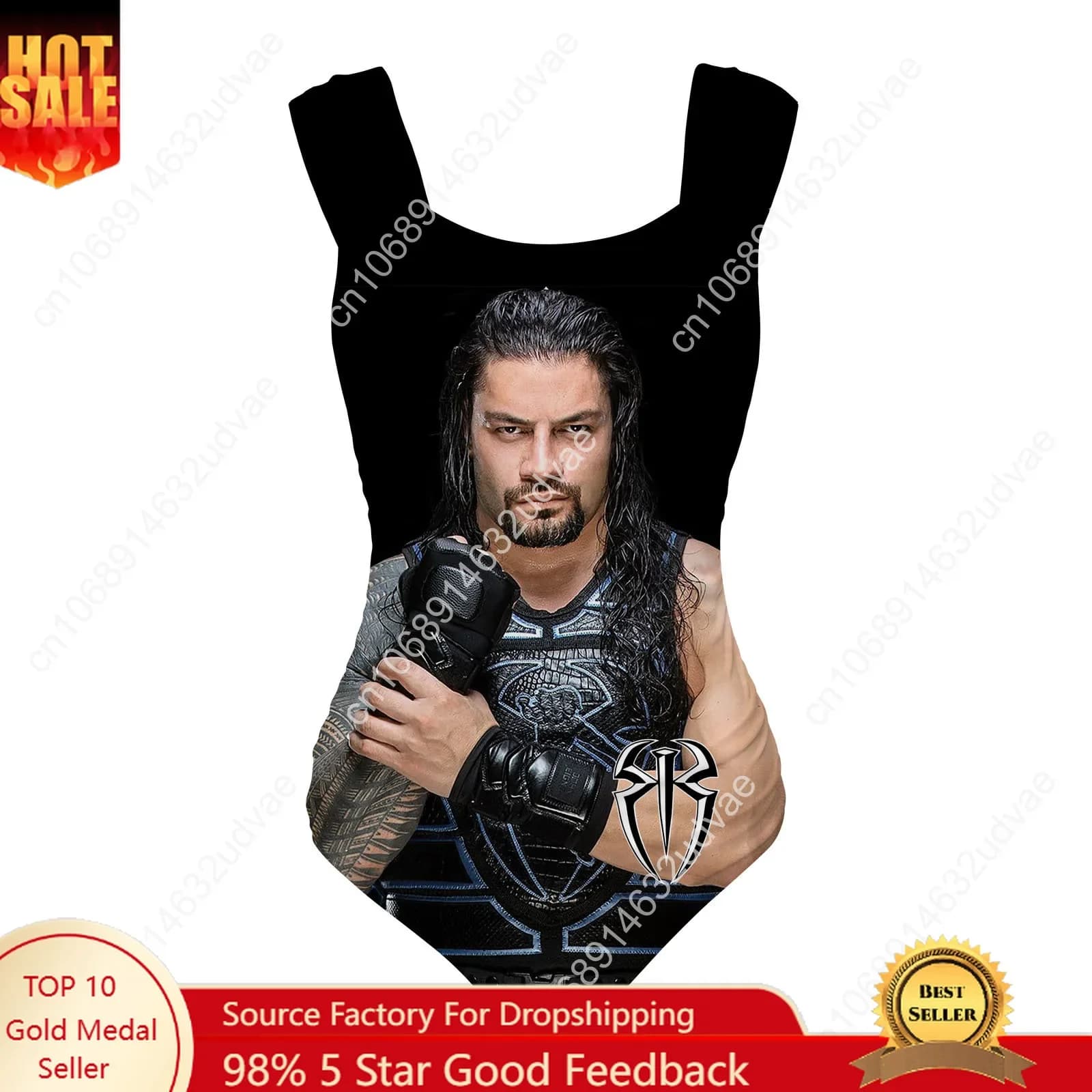 Roman Reigns swimsuit with Spalline Larghe, Sexy Custom Bikini for Party in Pool, Custom Beach Clothing