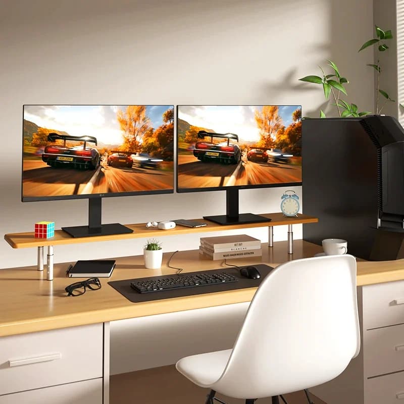 High Rack Storage Rack Office Computer Support Table Stand For Laptop
