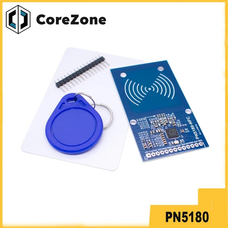 Il sensore RF NFC modulo PN5180 supporta la scrittore lettore ICODE2 per schede IC ad alta frequenza RFID ISO15693