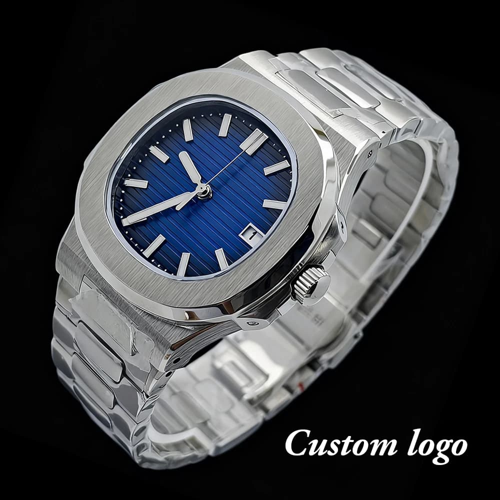 Men's Watch NH35 Stainless Steel Watch Custom Logo Watch Movement NH35 Sapphire Glass Watch