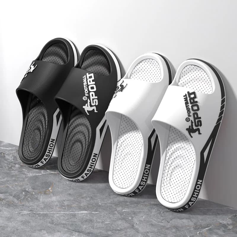 Men's Fashion EVA Sandals Summer Comfortable Anti-slip Soft Sole Breathable House Slippers For Indoor Outdoor Casual Wear
