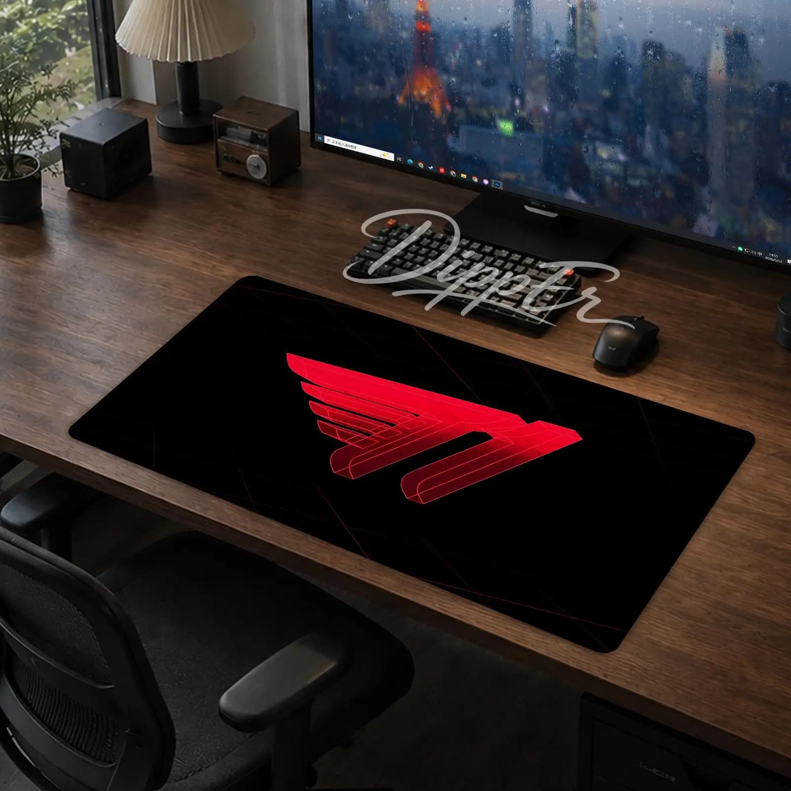 Skt T1 Faker Mouse Pad Gaming office Desk Mat Non-slip Large Mousepad DIY Keyboard Pad stitched edge rubber base