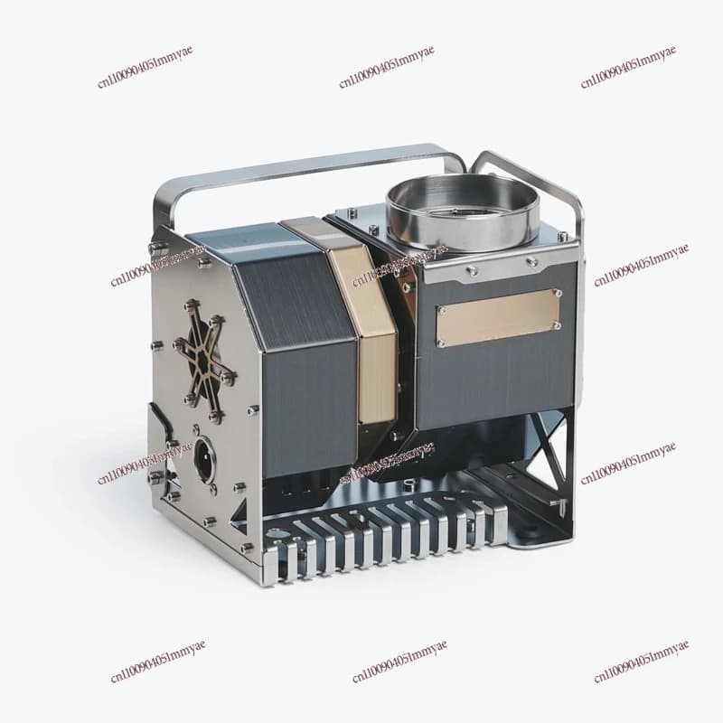 Ventilatore portatile a tiraggio inducito per esterni, velocità regolabile, alimentazione doppia AC e DC, per tenda da campeggio