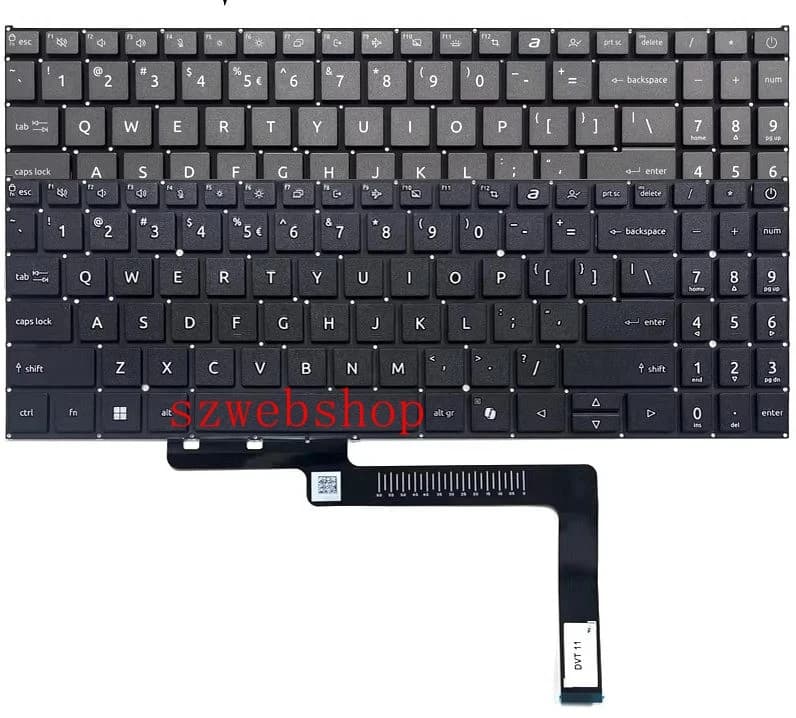 Nuova tastiera americana per laptop Acer Aspire Go 15 AG15-43P AG15-44P AG15-72P AG16-71P AG16-71PT