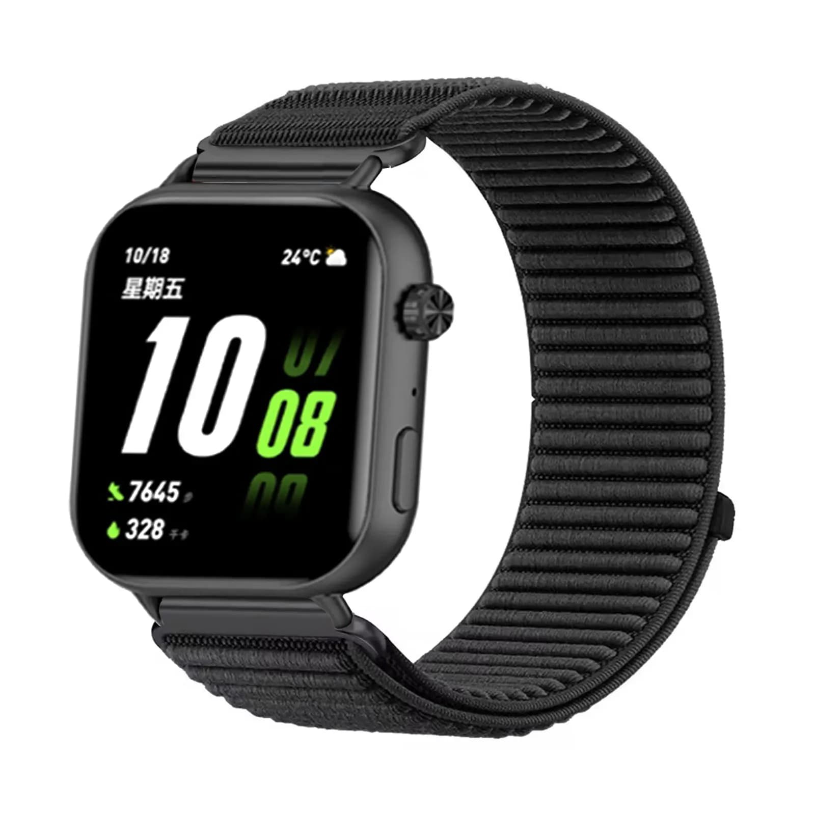 Cinturini in nylon per cinturino HONOR Choice Watch 2i, cinturino elastico in nylon velcro morbido