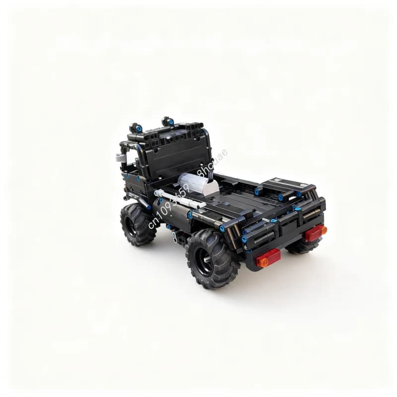 651pcs MOC Technical Night Panther Extreme Trial Truck Model Building Blocks Construction Christmas Gifts Toy Education Brick
