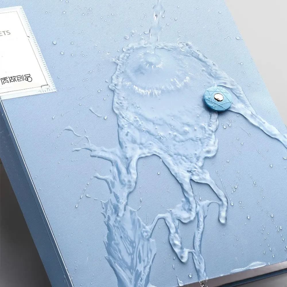 Desktop Storage A4 File Folder Large Capacity Multifunctional A4 File Organizer Waterproof Dustproof Document Holder Receipt