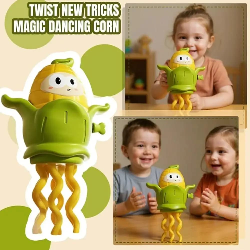 Hot New Dancing Corn Kid Giocattoli creativi per animali domestici Sviluppo interattivo genitore-figlio Educazione in movimento Regalo di ballo dei cartoni animati per bambini