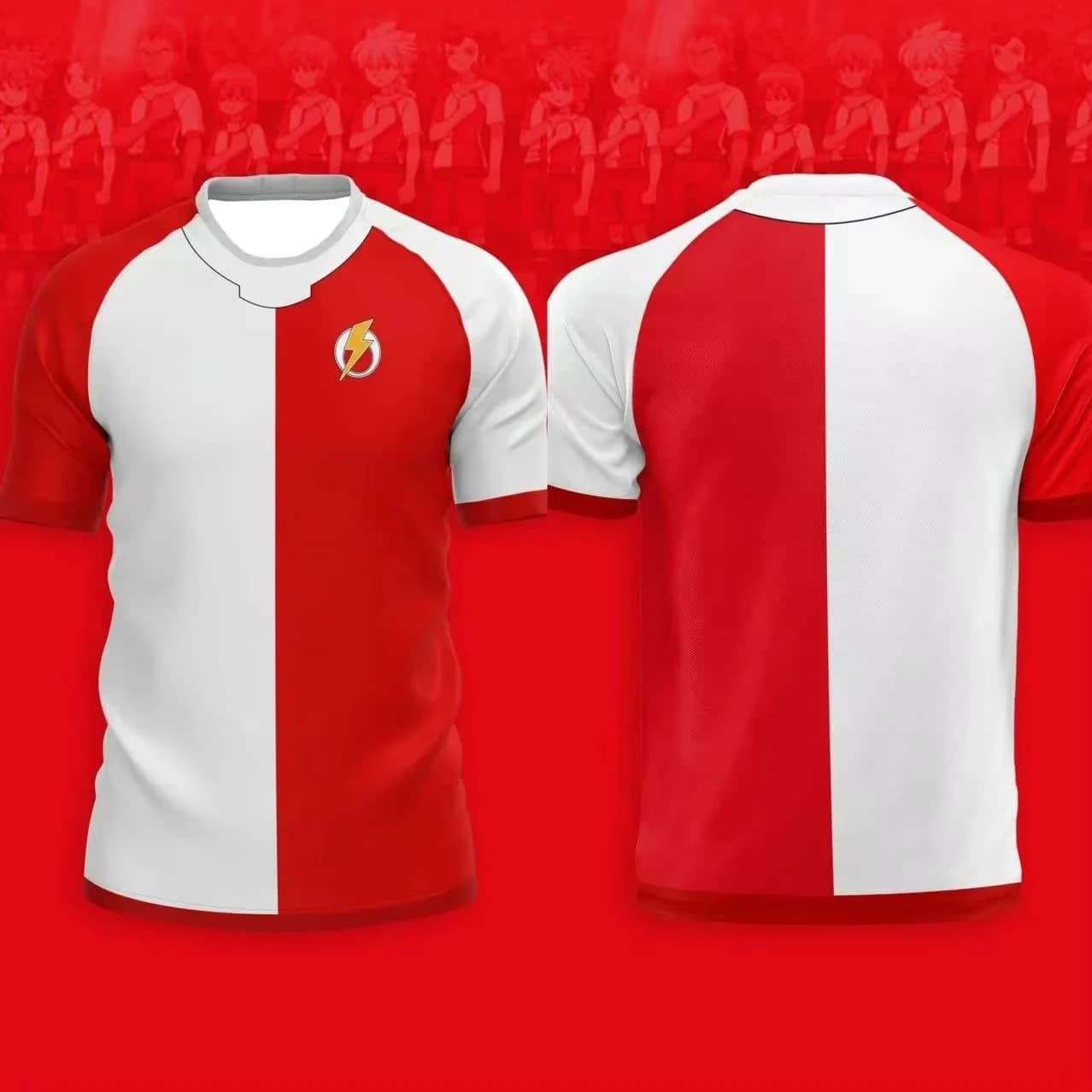 Maglia 2026 Anime Football Inama Eleven Joint T-shirt Uomo Donna Moda Manica Corta Top Magliette Abbigliamento Moto Bambini Famiglia