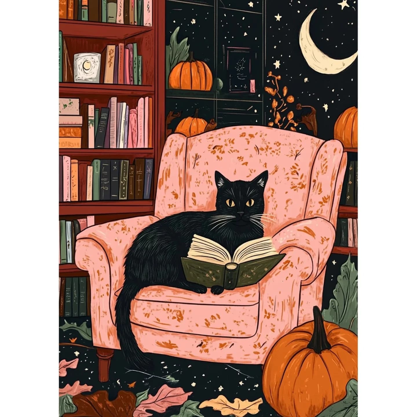 Set di pittura con diamanti 5D a tema gatto, kit fai da te con diamanti quadrati e rotondi per decorazioni domestiche, per adulti, hobby creativo e artigianale