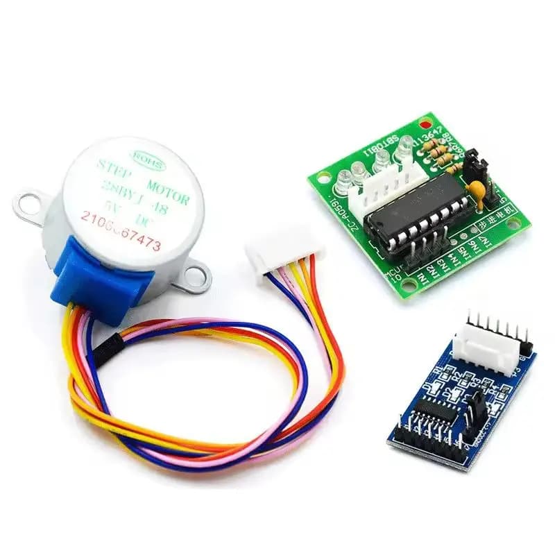 Stepper 28BYJ48 4 Stepper Motor Set with 25cm Cable, Reducer, Fai-da-te Arduino Kit, Driver ULN2003 Card, DC 5V