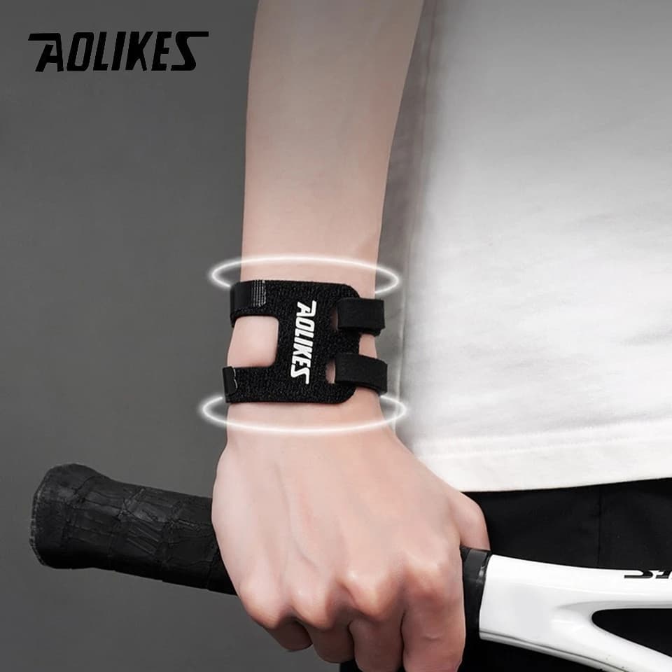 AOLIKES 1PCS Supporto Regolabile Polso Tutore Sport Fascia da Polso Tfcc Strappo Triangolare Fibrocartilagine Lesioni Brace Ulnar Protect