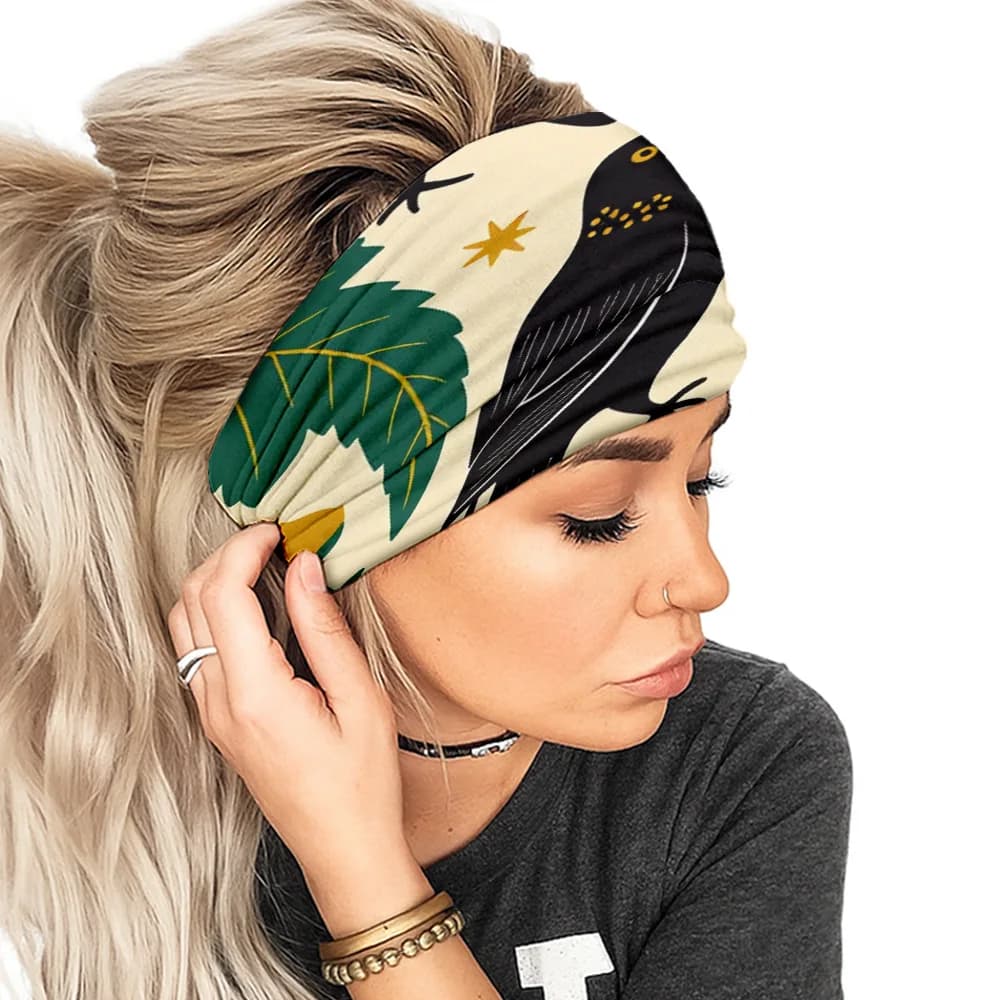 0633 Ladies Lace Headband Modern Elegant Sports Suitable for Yoga Fitness Running Daily Wear 1 Piece
