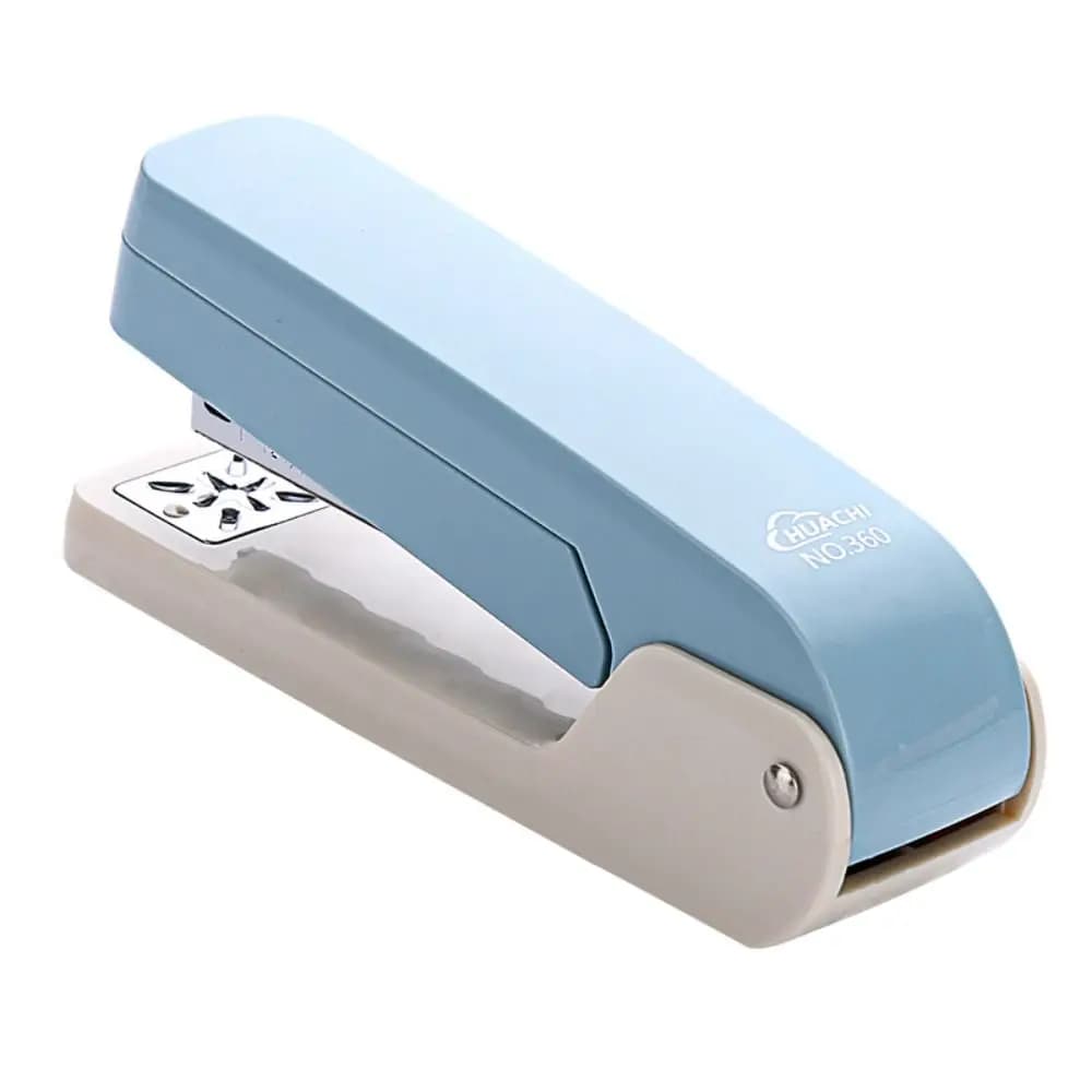 Cucitrice in metallo Rotary da 360 gradi Uso 24/6 26/6 Graffette Cucitrice lunga Rilegatrice senza sforzo Forniture per rilegatura