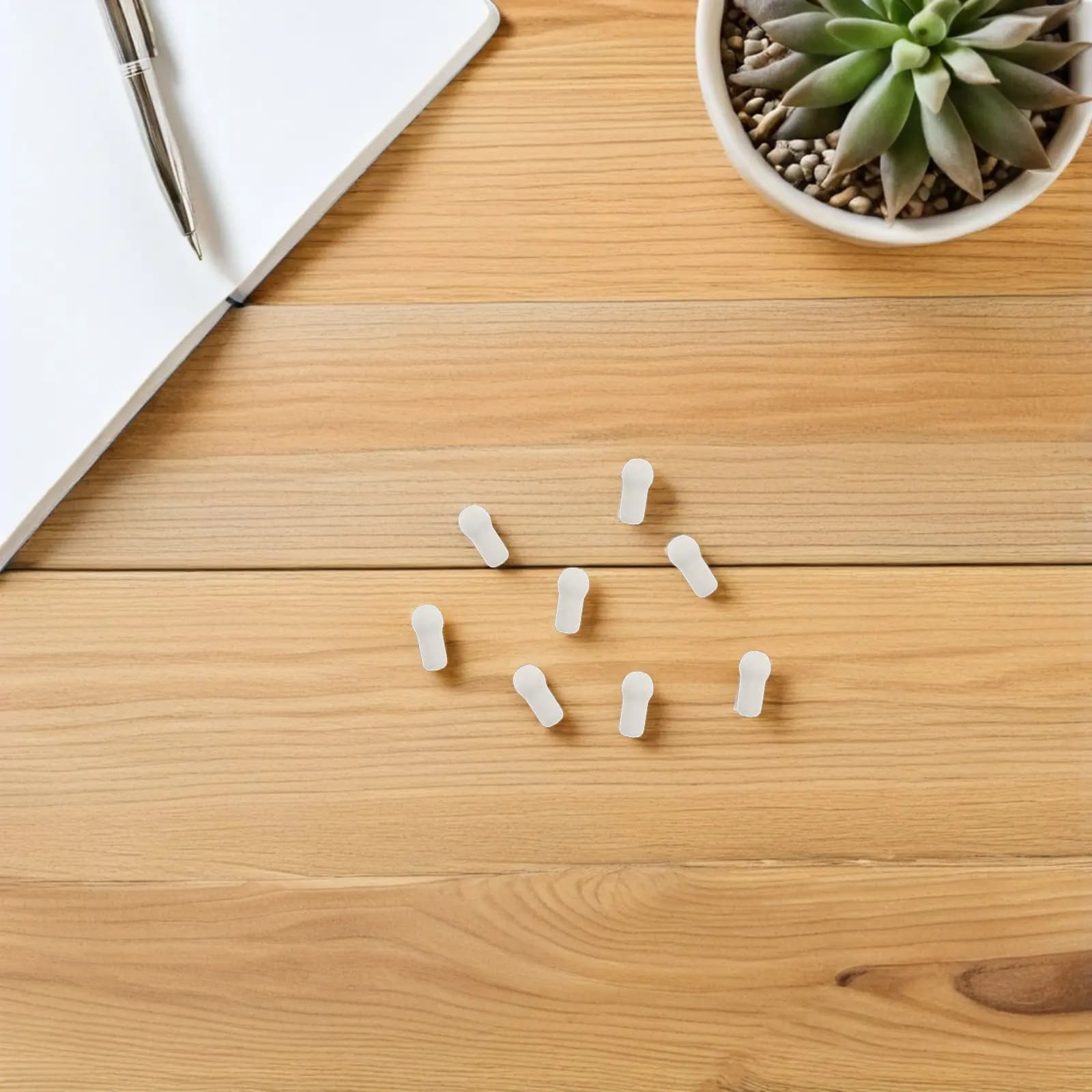 10Pcs Felt Head Stylus Tips 8Mm Replacement Nibs for Touch Screen Pen Digital Writing Handwriting Drawing Tablet Use