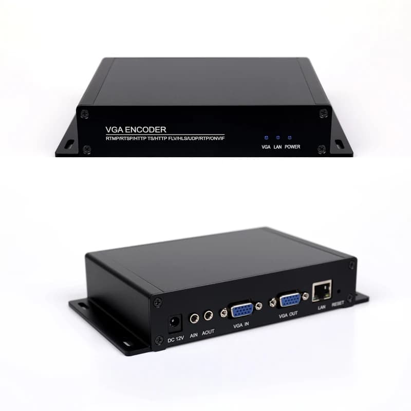 RTMP Youtube NVR Transmit Computer NVR Ip Live Streaming VGA DVI Video Capture Box Card Encoder 1080P 60fps H.265/H.264