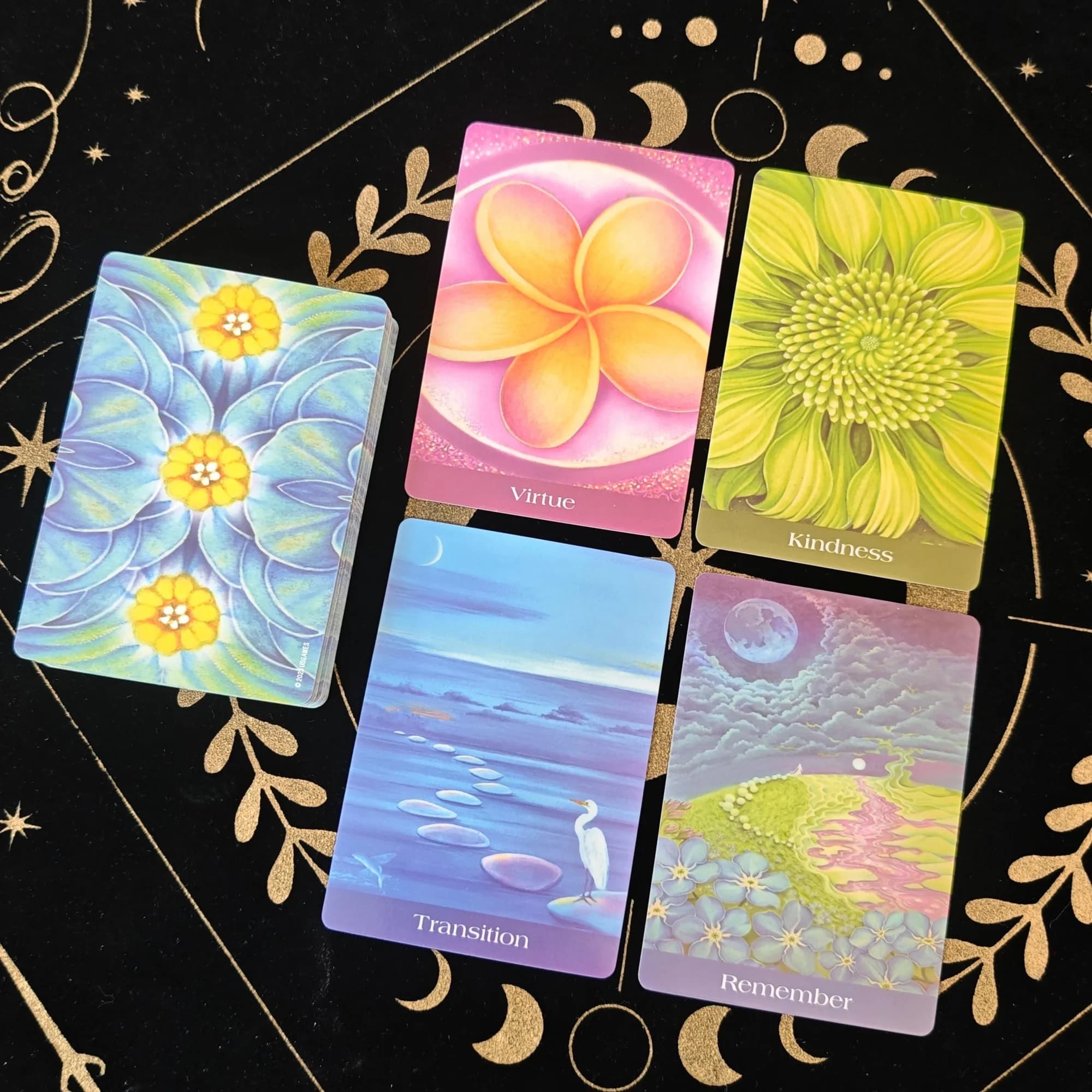 Tessuto Spirit Oracle 52 Carte Oracle Tarocchi Divinazione Mazzo Inglese Vision Edition Gioco da tavolo per la festa