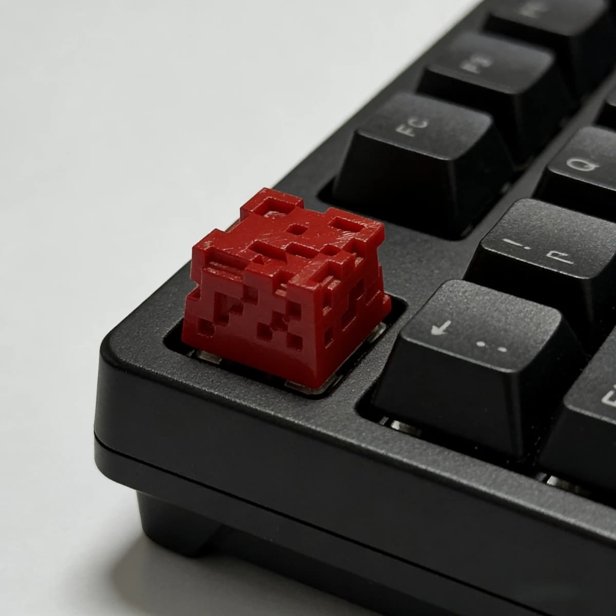 Keycap in resina stile coreano, simpatico accessorio fai-da-te per tastiera meccanica con perno a croce