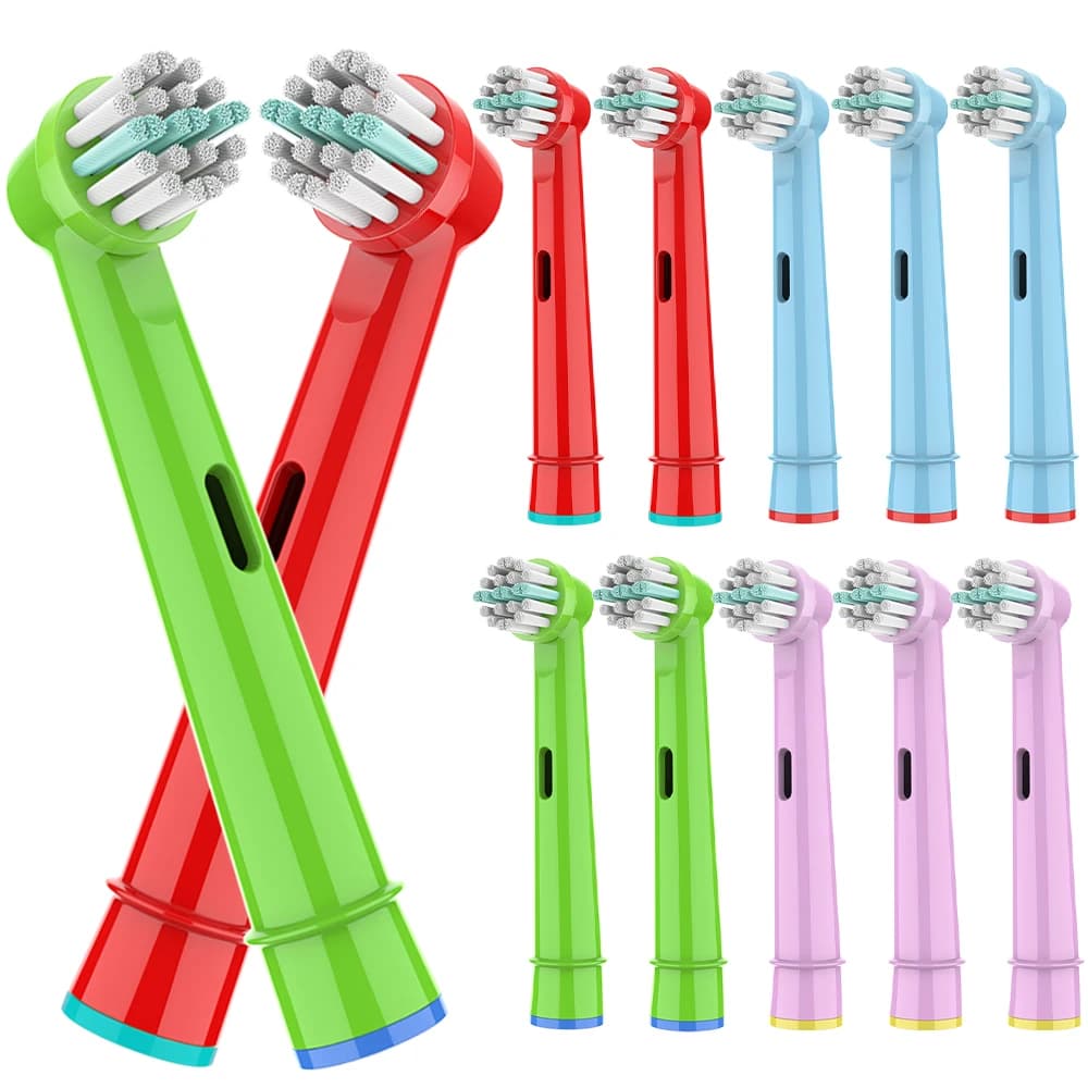 4/8/12/20x rotary spare heads compatible with Oral B electric toothbrush, heads for brushes Pro 1000/500/7500