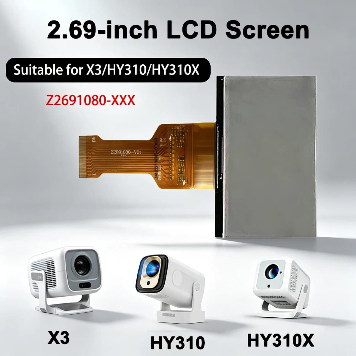 Numero schermo LCD per proiettore X3 Z2691080-V01 Accessori per proiettori