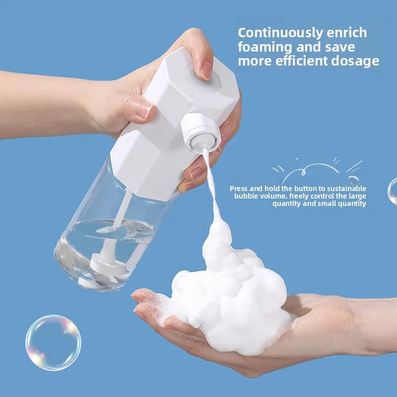 Aeratore elettrico Shampoo Lavaggio del corpo Detergente viso Detergente Schiuma Artefatto Bottiglia schiumogena Automatico