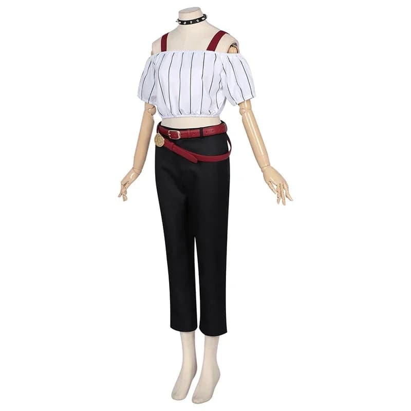 2026 Kirara Hoshi Cosplay Costume Wig Anime Movie JJK The Culling Game Clothing Accessories Women Halloween Carnival Party Outf