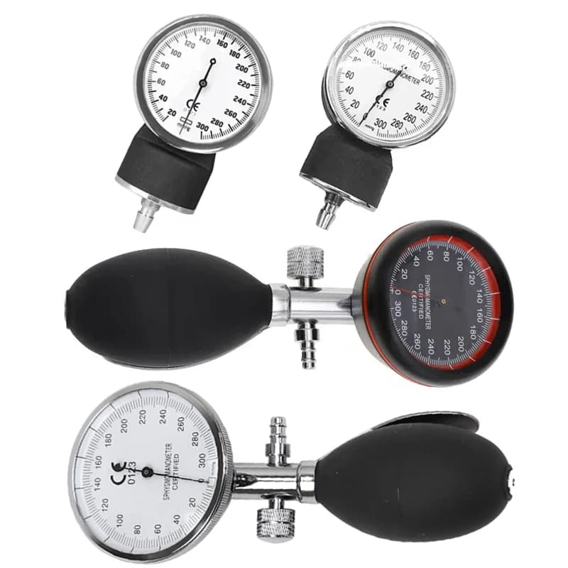 Medical Blood Pressure Monitor Gauge Dial Meter Inflation Ball Replacement Accessory for BP Cuff Arm Aneroid Sphygmomanometer C2
