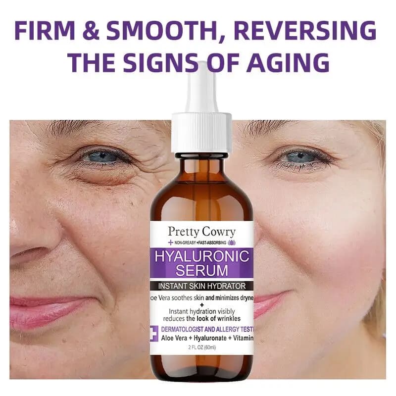 60ml Hyaluronic Acid Serum Vitamin C Removal Macchia Scura Hydrating Lifting Essence of Face Beauty Face Skin Care