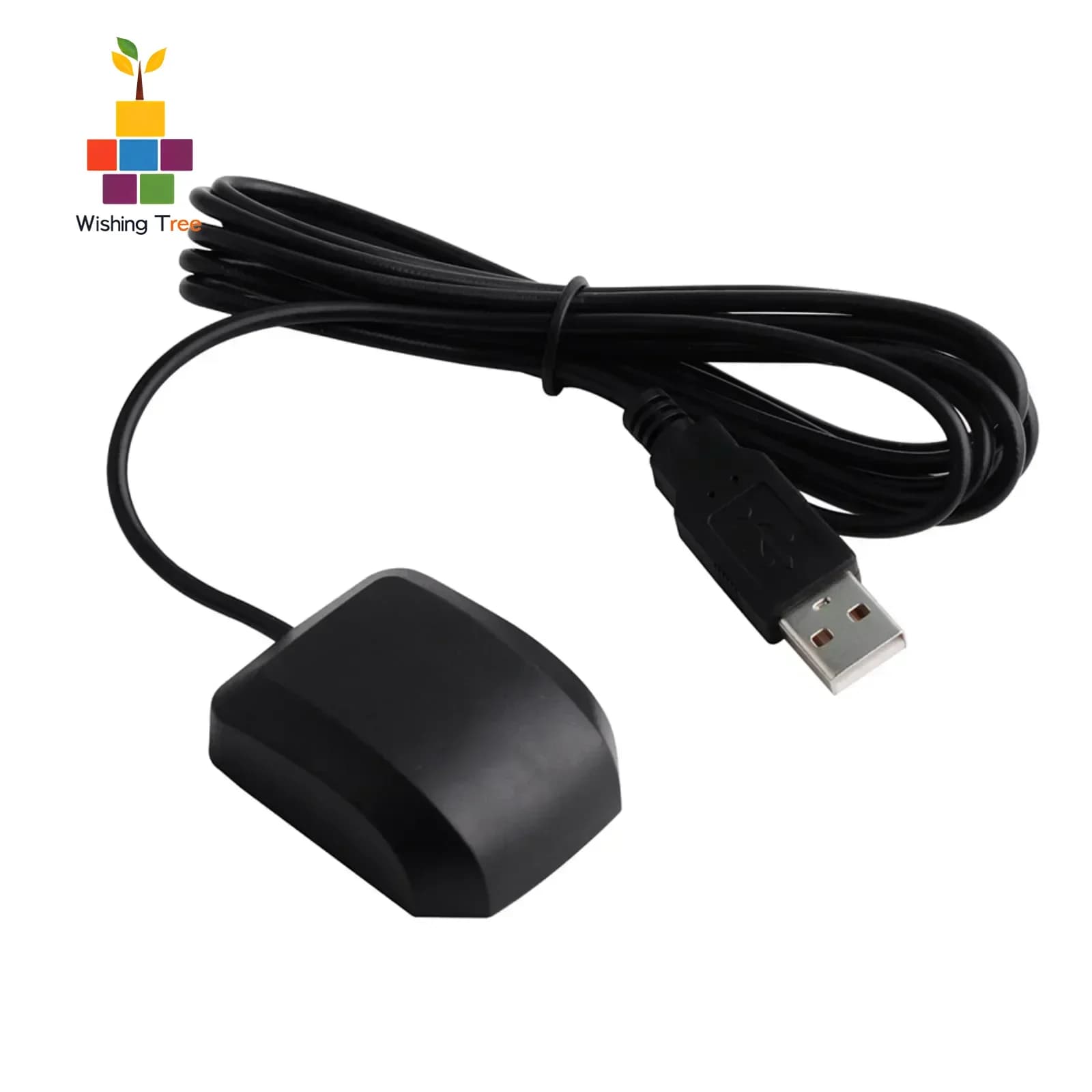 USB GPS Receiver Dongle 10Hz High Precision Navigation Module Plug and Play for Windows Android Linux
