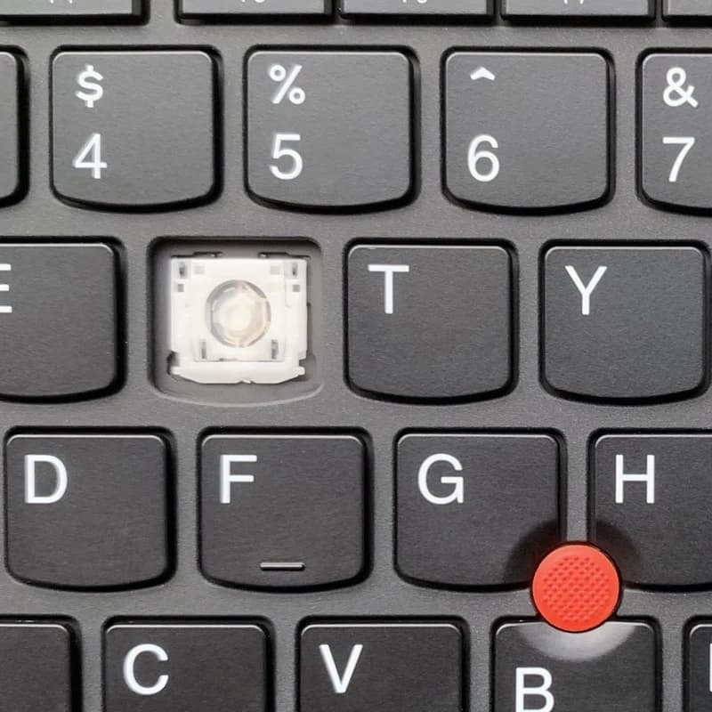 Tappo chiave sostitutivo Keycap e Clip a forbice e cerniera per tastiera Lenovo Thinkpad X12 Folio Gen 1