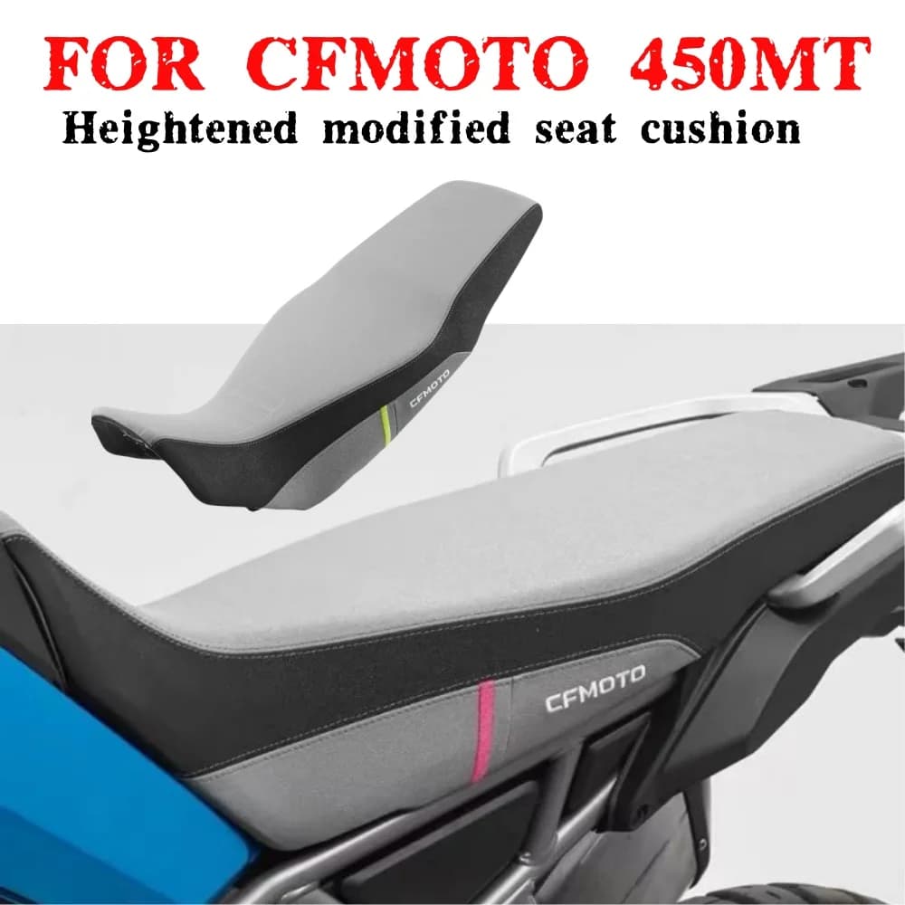 PER CFMOTO 450 MT cuscino del sedile modificato morbido e alto cfmoto mt450 alto 3MM comodo cuscino del sedile personalizzato
