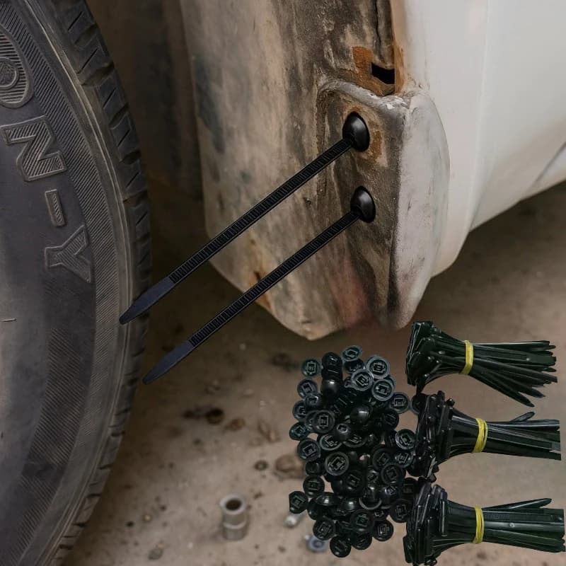 Auto Cable Tie Buckle Universal for Automotive Wire Management Car Fender Trunk Engine Secure Screws Replacement Fastener Clip