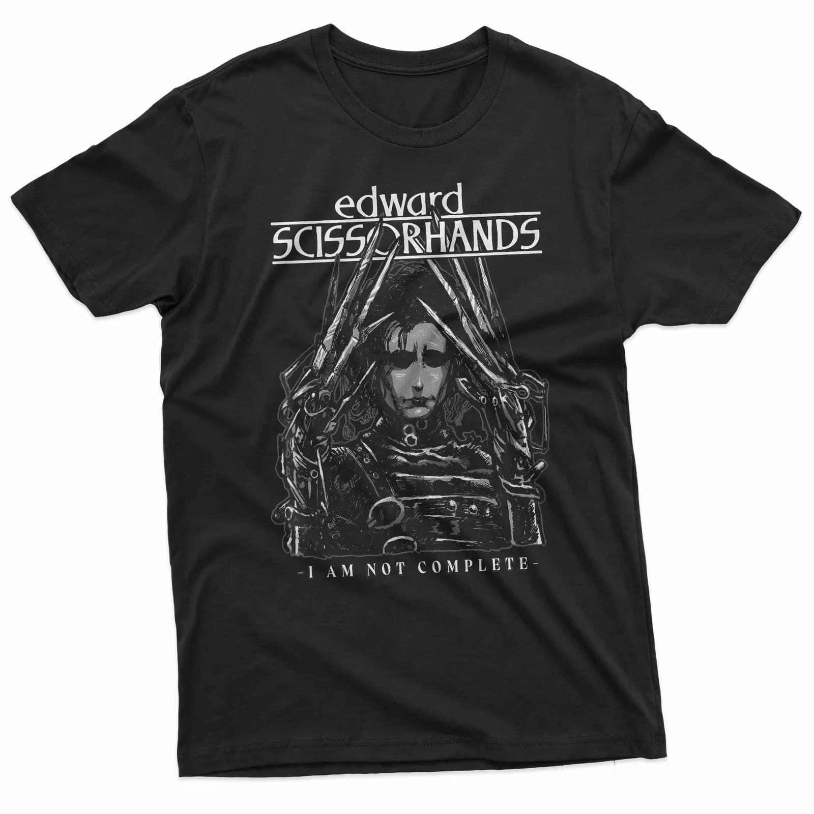 T-shirt in stile gotico I Am Not Complete per uomo e donna