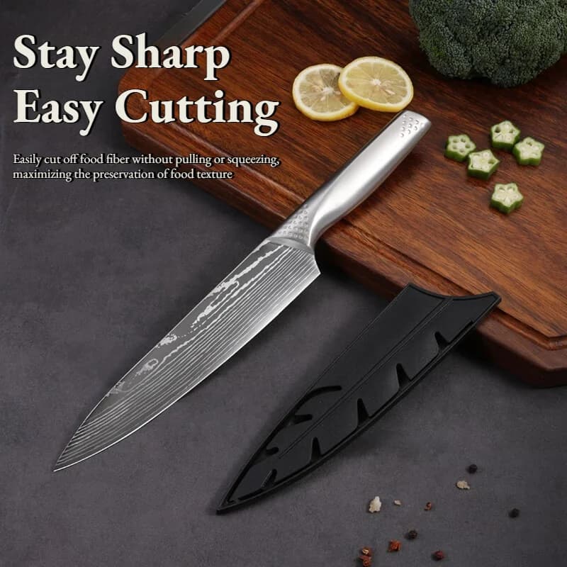 Chef knife for home use, vegetable cut, Yusheng meat cut, multipurpose knife for fruit steaks