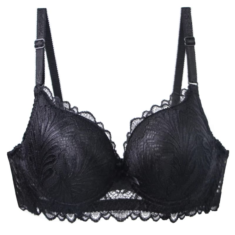 DaiNaFang Reggiseni traspiranti per donna Fiocco floreale 34/75 36/80 38/85 40/90 42/95 BC Cup Intimo Sollevare Lingerie