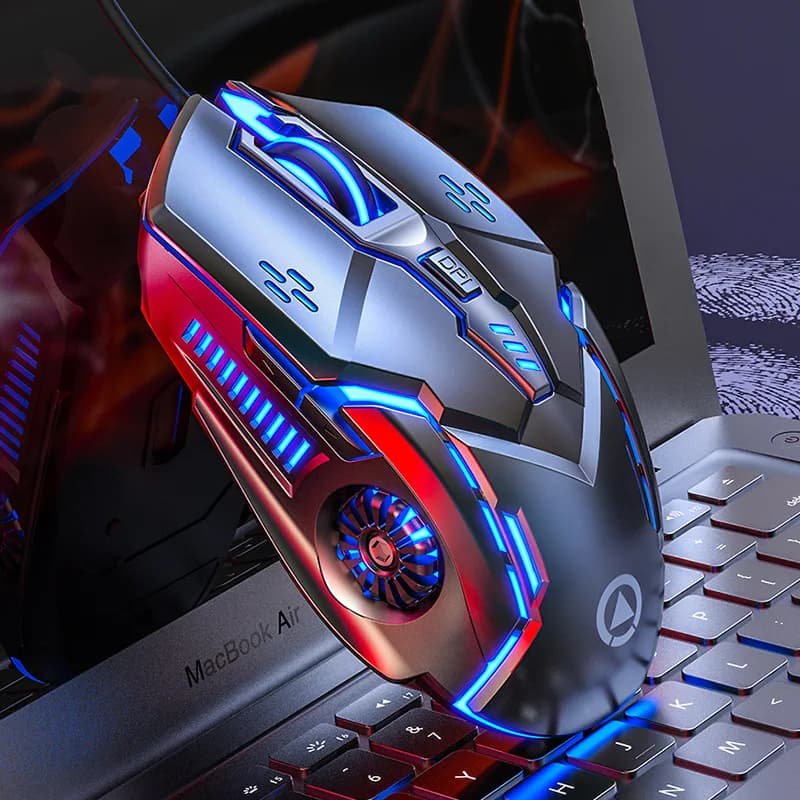Silver Eagle G5 wired mouse luminous gaming e-sports mechanical silent computer accessories
