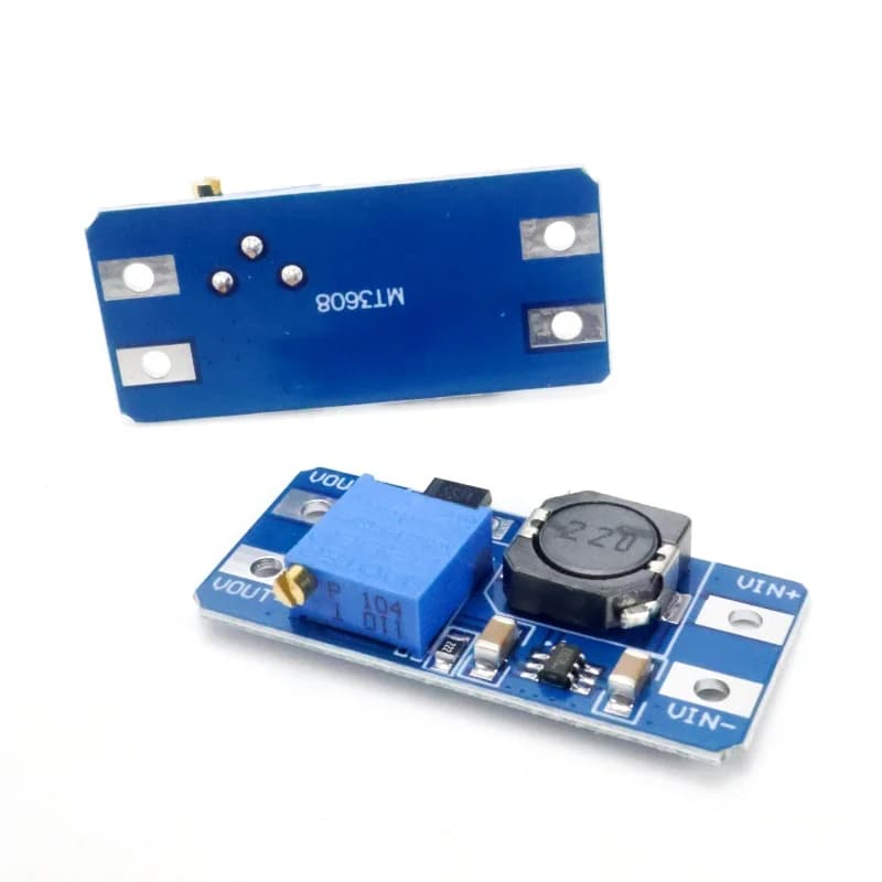 DC-DC boost converter MT3608 from 1/3/9 pieces 2A from 2 V-24 V to 5 V/9 V/12 V/28 V Power module for Arduino