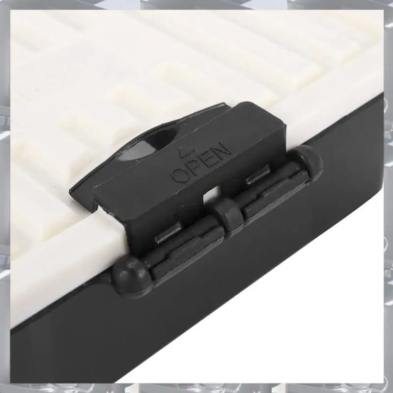 A84F-2 pezzi di plastica RC scatola di immagazzinaggio per auto strumento di decorazione per Traxxas TRX4 Axial SCX10 90046 D90 1/10 RC Crawler accessori, nero