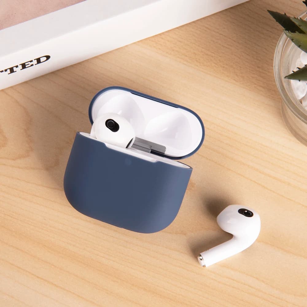 Silicone earphones for Airpods 4 Headphone case Protective case for Apple Airpods 4 4th Gen Coque Funda Sleeve Capa