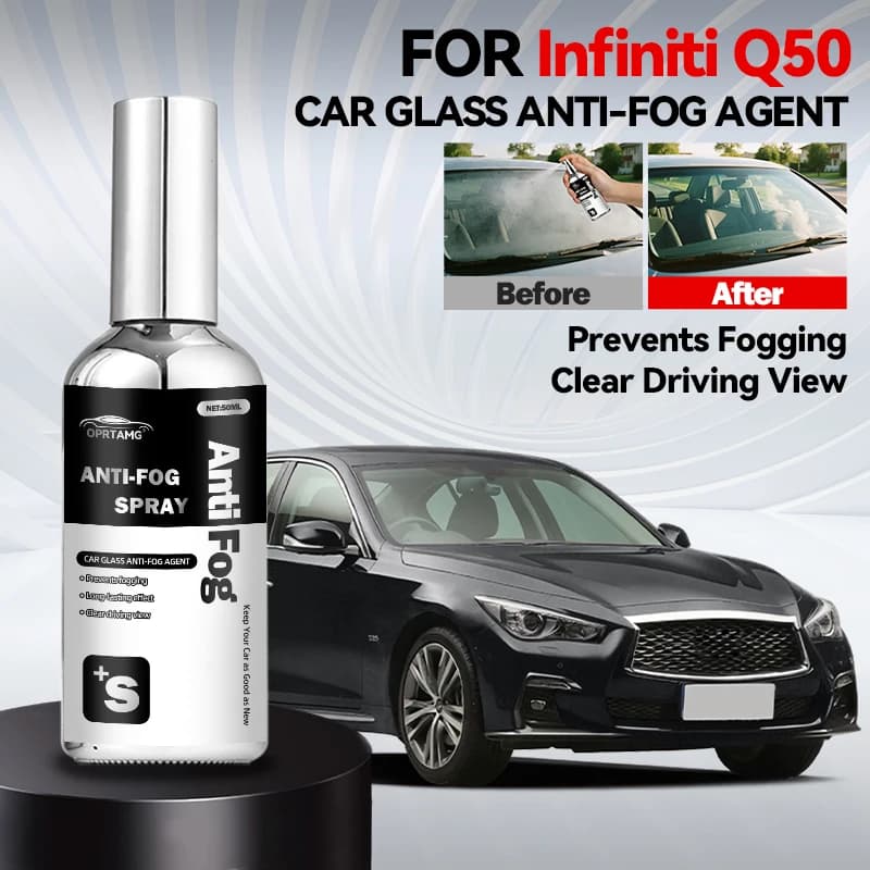Polvere Lucidante per Vetri Auto 50ml, Strumenti di Riparazione Parabrezza, Ossido di Cerio per Manutenzione Dettagli Auto, per Infiniti Q50