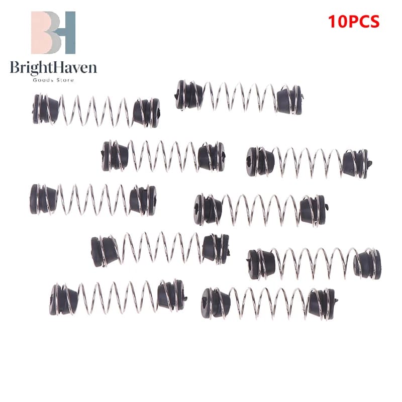 10pcs Precision Pruning Shears Spring Replacement With Rubber Base, Contemporary Style Lawn & Garden Tool Accessories B.H